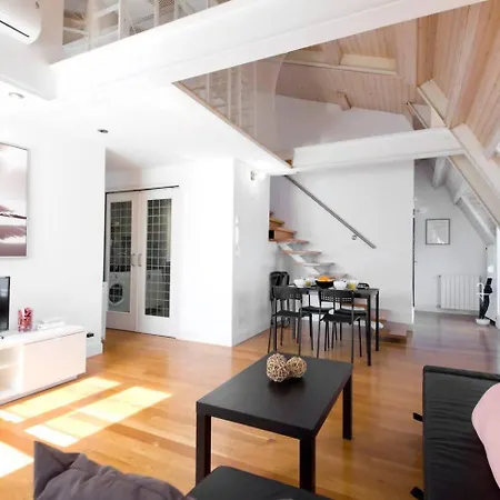 Ferienwohnung Atico Duplex Centrico Con Parking Incluido San Sebastián Exterior foto